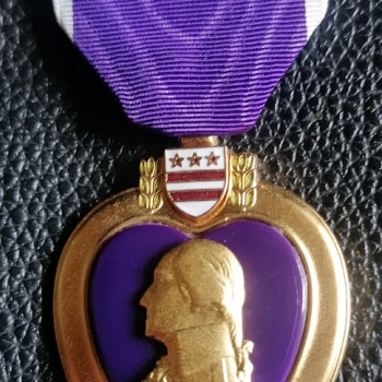 Purple Heart medal. USA.