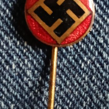 Early Nazi Sympathizer’s/Supporter’s Stickpin.