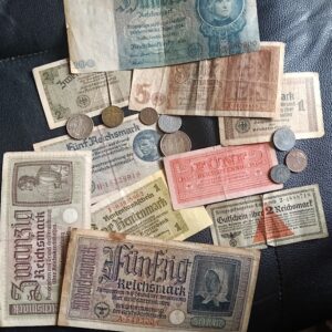 3rd Reich Currency Lot.