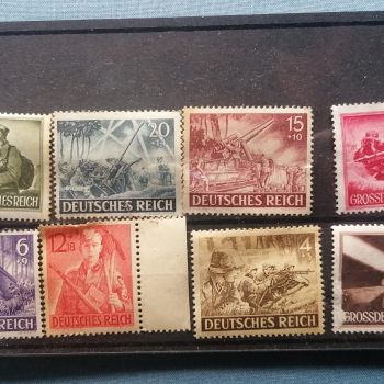 Nazi stamp group.