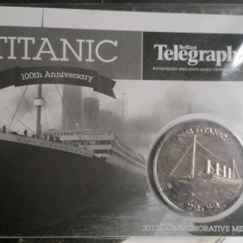 Titanic Commemorative Medal