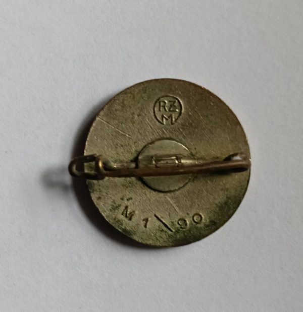 Enamel Nazi Party Member's Badge. (2) - Image 2