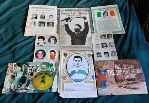 Large Group of IRA Hunger Striker related posters.