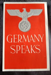 Pre War Pamphlet.