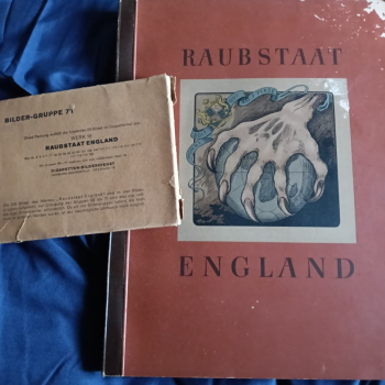 Raubstaat England Cigarette Card Album